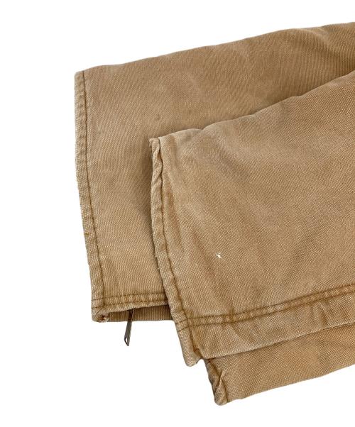 CarHartt（カーハート）CarHartt (カーハート) ダック地ダブルニーオーバーオール ブラウン サイズ:42の古着・服飾アイテム