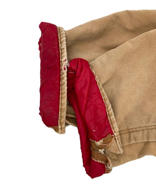 CarHartt（カーハート）CarHartt (カーハート) ダック地ダブルニーオーバーオール ブラウン サイズ:42の古着・服飾アイテム