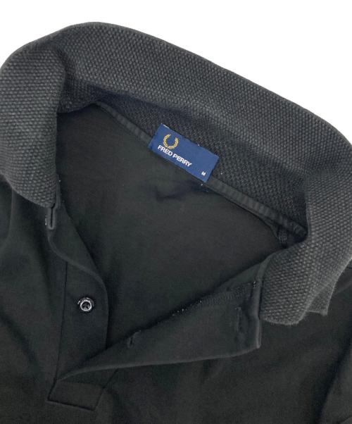 FRED PERRY（フレッドペリー）FRED PERRY (フレッドペリー) ポロシャツ ブラック サイズ:Mの古着・服飾アイテム