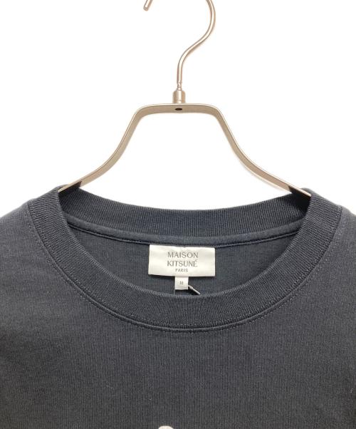 maison kitsune（メゾンキツネ）maison kitsune (メゾンキツネ) プリントTシャツ ブラック サイズ:Mの古着・服飾アイテム
