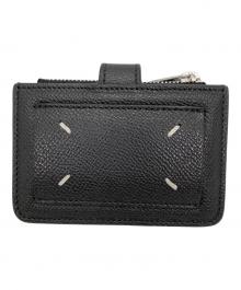Maison Margiela（メゾンマルジェラ）の古着「4 STECH ZIP WALLET」｜ブラック