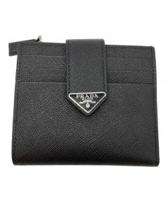 中古・古着通販】PRADA (プラダ) マネークリップ付きサフィアーノ