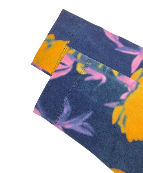 DRIES VAN NOTEN（ドリスヴァンノッテン）DRIES VAN NOTEN (ドリスヴァンノッテン) フラワープリント7分袖カットソー ネイビー サイズ:XS 未使用品の古着・服飾アイテム