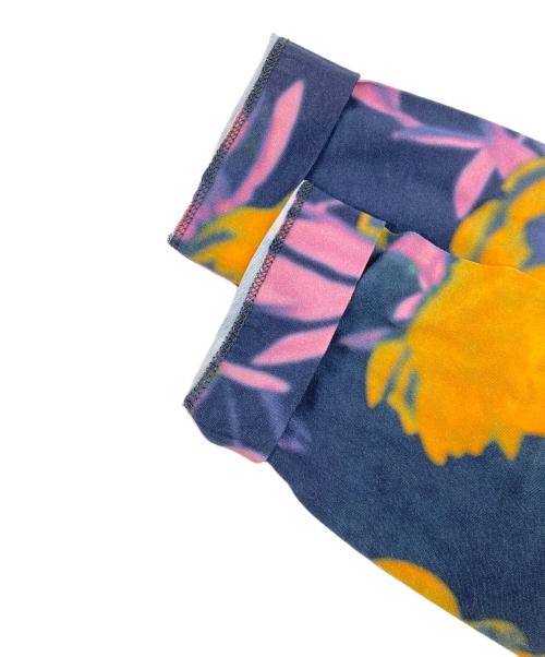 DRIES VAN NOTEN（ドリスヴァンノッテン）DRIES VAN NOTEN (ドリスヴァンノッテン) フラワープリント7分袖カットソー ネイビー サイズ:XS 未使用品の古着・服飾アイテム