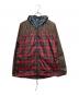 COMME des GARCONS SHIRT（コムデギャルソンシャツ）の古着「チェックジャケット」｜ブラウン×レッド