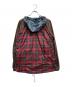 COMME des GARCONS SHIRT (コムデギャルソンシャツ) チェックジャケット ブラウン×レッド サイズ:M：10000円