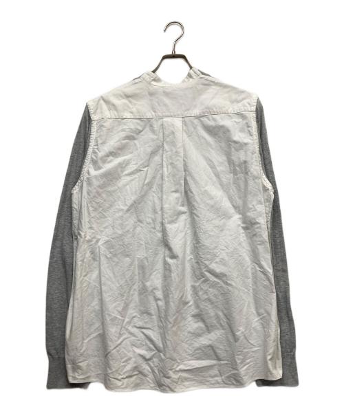 sacai（サカイ）sacai (サカイ) 長袖カットソー グレー サイズ:3の古着・服飾アイテム
