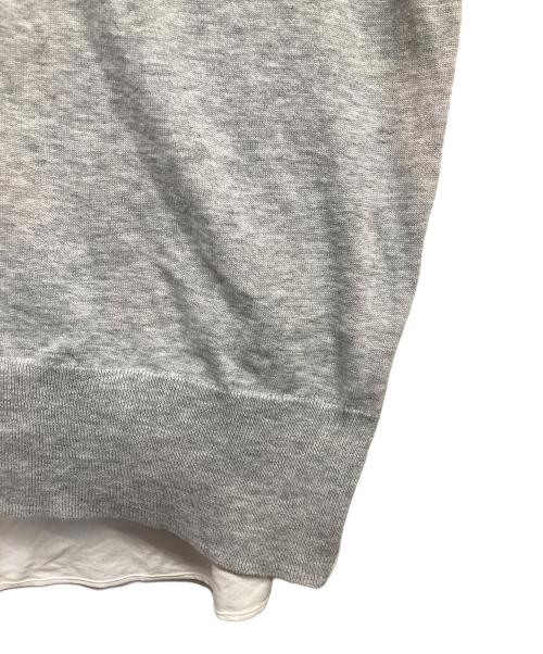 sacai（サカイ）sacai (サカイ) 長袖カットソー グレー サイズ:3の古着・服飾アイテム