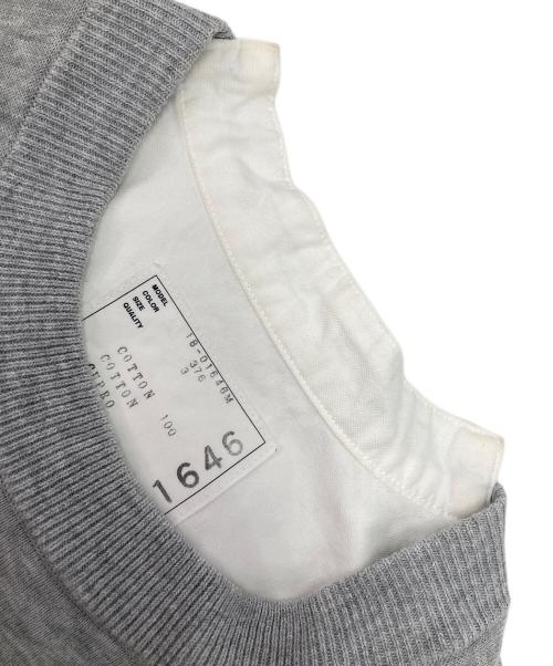 sacai（サカイ）sacai (サカイ) 長袖カットソー グレー サイズ:3の古着・服飾アイテム