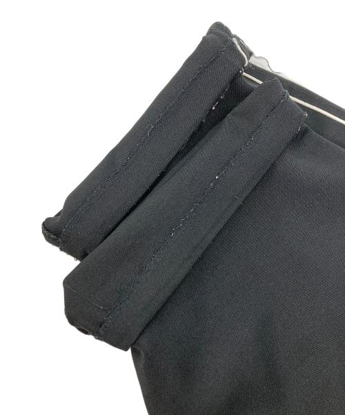 KIK WEAR（キックウェアー）kik wear (キックウェアー) パイピングスラックス ブラック サイズ:34の古着・服飾アイテム