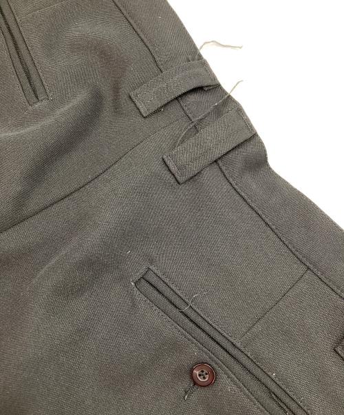 KIK WEAR（キックウェアー）kik wear (キックウェアー) パイピングスラックス ブラック サイズ:34の古着・服飾アイテム