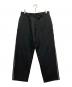 kik wear（キックウェアー）の古着「パイピングスラックス」｜ブラック