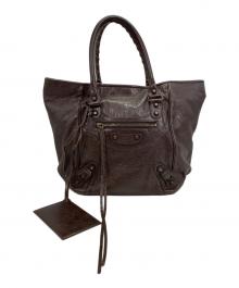 BALENCIAGA（バレンシアガ）の古着「ザ・サンデートートバッグ」｜ブラウン