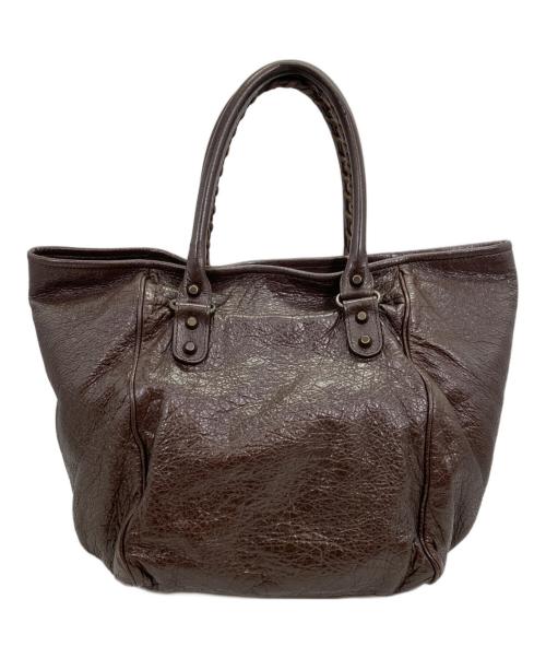 BALENCIAGA（バレンシアガ）BALENCIAGA (バレンシアガ) ザ・サンデートートバッグ ブラウンの古着・服飾アイテム