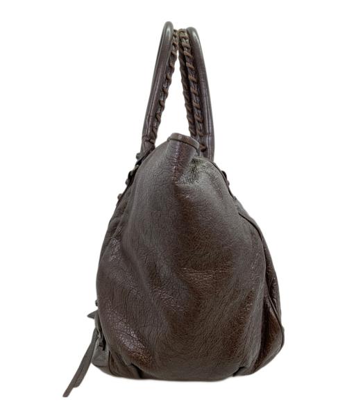 BALENCIAGA（バレンシアガ）BALENCIAGA (バレンシアガ) ザ・サンデートートバッグ ブラウンの古着・服飾アイテム