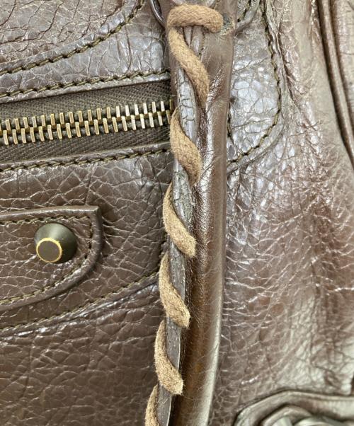BALENCIAGA（バレンシアガ）BALENCIAGA (バレンシアガ) ザ・サンデートートバッグ ブラウンの古着・服飾アイテム