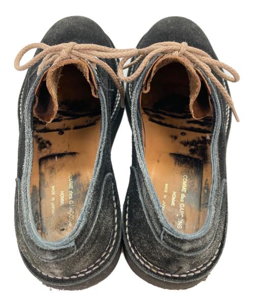 COMME des GARCONS HOMME（コムデギャルソン オム）COMME des GARCONS HOMME (コムデギャルソン オム) スエードーシューズ ブラック サイズ:無しの古着・服飾アイテム