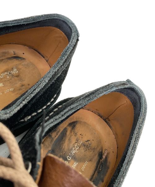 COMME des GARCONS HOMME（コムデギャルソン オム）COMME des GARCONS HOMME (コムデギャルソン オム) スエードーシューズ ブラック サイズ:無しの古着・服飾アイテム