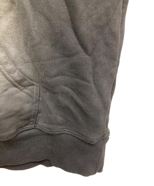 ANTIMID（アンチミッド）ANTIMID (アンチミッド) PIGMENT BACK PRINT HOODIE ブラック サイズ:Lの古着・服飾アイテム