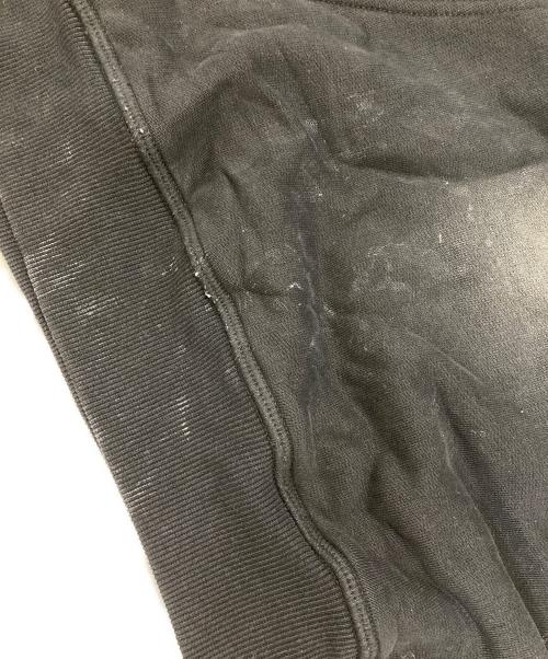 ANTIMID（アンチミッド）ANTIMID (アンチミッド) PIGMENT BACK PRINT HOODIE ブラック サイズ:Lの古着・服飾アイテム
