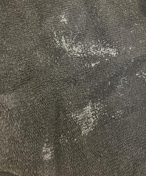ANTIMID（アンチミッド）ANTIMID (アンチミッド) PIGMENT BACK PRINT HOODIE ブラック サイズ:Lの古着・服飾アイテム