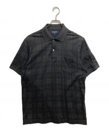 BURBERRY GOLF（バーバリーゴルフ）の古着「ポロシャツ」｜ブラック