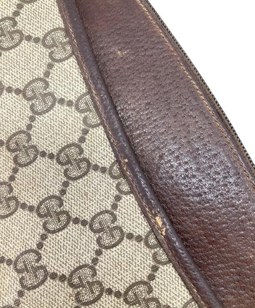 GUCCI（グッチ）GUCCI (グッチ) シェリーラインショルダーバッグ ブラウンの古着・服飾アイテム