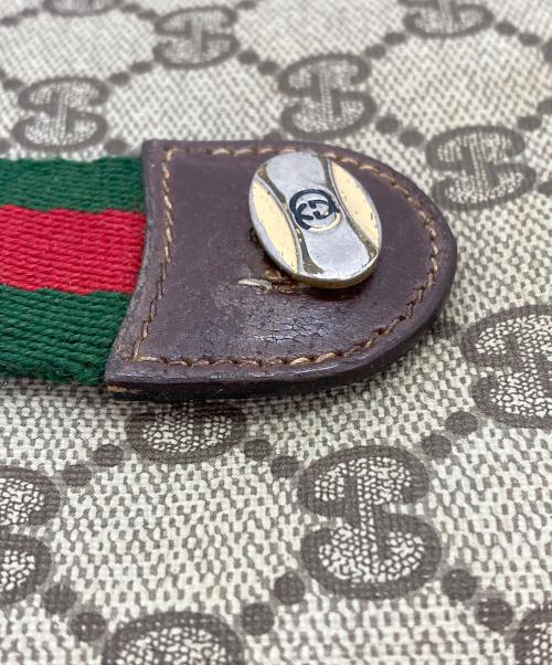 GUCCI（グッチ）GUCCI (グッチ) シェリーラインショルダーバッグ ブラウンの古着・服飾アイテム