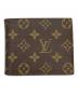 LOUIS VUITTON（ルイ ヴィトン）の古着「2つ折り財布」｜ブラウン