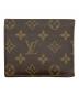 LOUIS VUITTON (ルイ ヴィトン) 2つ折り財布 ブラウン：14000円