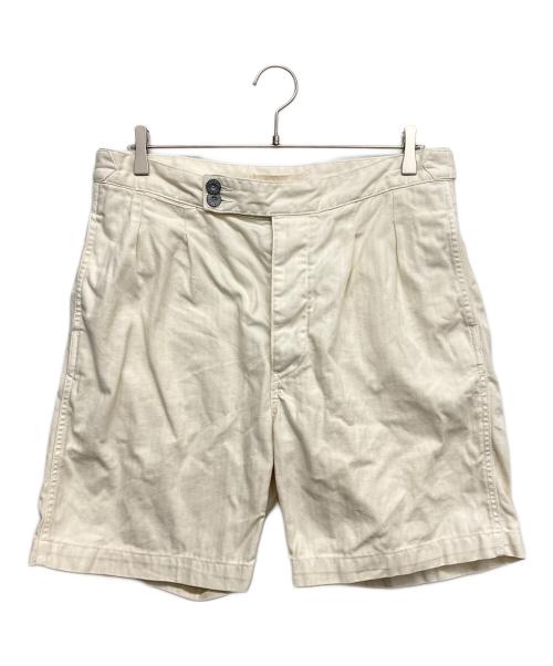 NIGEL CABOURN（ナイジェルケーボン）NIGEL CABOURN (ナイジェルケーボン) ハーフタックパンツ ホワイト サイズ:W34の古着・服飾アイテム