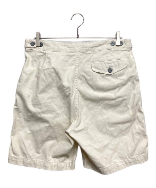 NIGEL CABOURN（ナイジェルケーボン）NIGEL CABOURN (ナイジェルケーボン) ハーフタックパンツ ホワイト サイズ:W34の古着・服飾アイテム