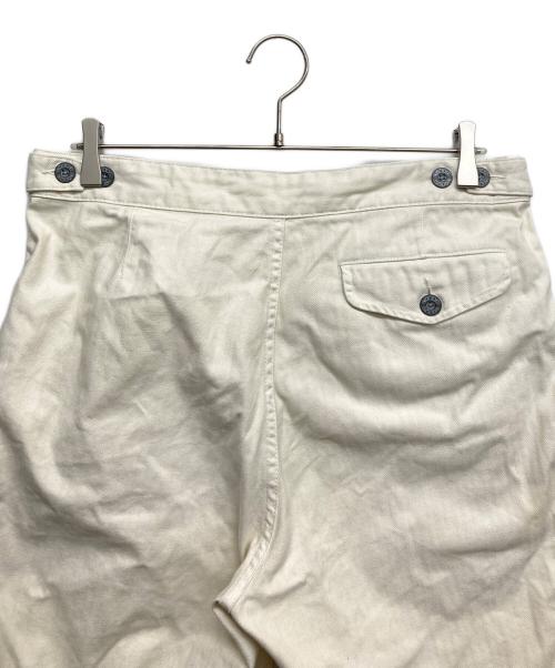 NIGEL CABOURN（ナイジェルケーボン）NIGEL CABOURN (ナイジェルケーボン) ハーフタックパンツ ホワイト サイズ:W34の古着・服飾アイテム