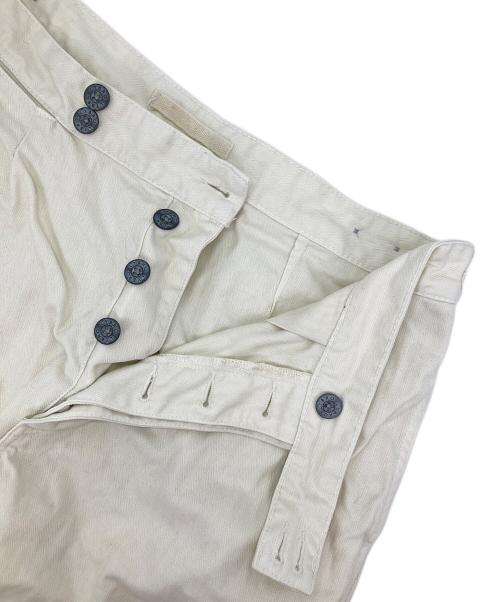 NIGEL CABOURN（ナイジェルケーボン）NIGEL CABOURN (ナイジェルケーボン) ハーフタックパンツ ホワイト サイズ:W34の古着・服飾アイテム