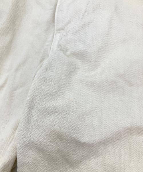 NIGEL CABOURN（ナイジェルケーボン）NIGEL CABOURN (ナイジェルケーボン) ハーフタックパンツ ホワイト サイズ:W34の古着・服飾アイテム