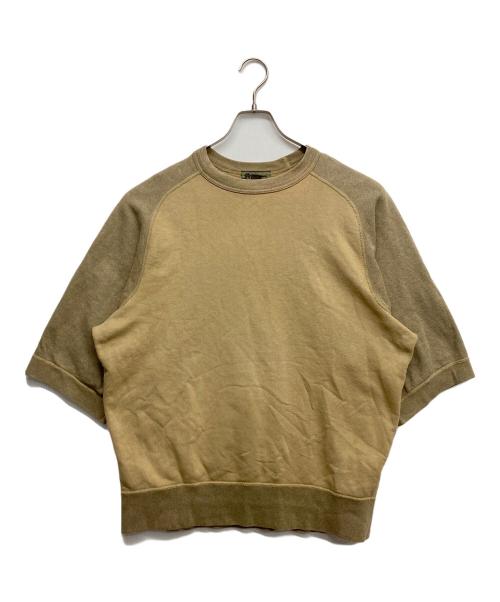 NIGEL CABOURN（ナイジェルケーボン）NIGEL CABOURN (ナイジェルケーボン) 半袖カットソー ブラウン サイズ:48の古着・服飾アイテム