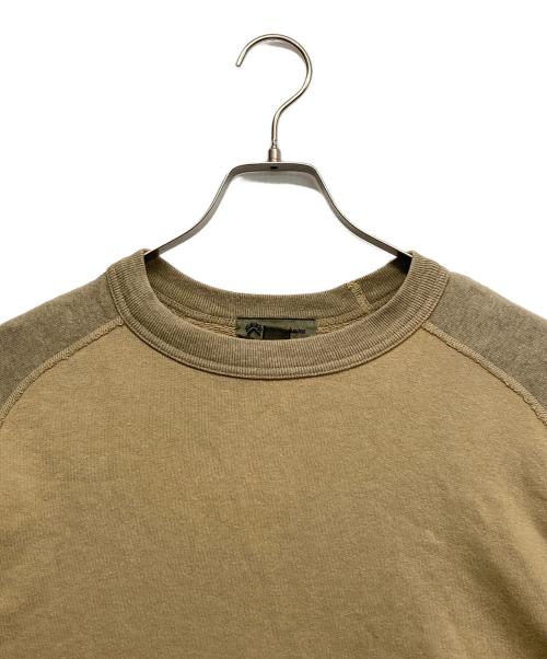 NIGEL CABOURN（ナイジェルケーボン）NIGEL CABOURN (ナイジェルケーボン) 半袖カットソー ブラウン サイズ:48の古着・服飾アイテム