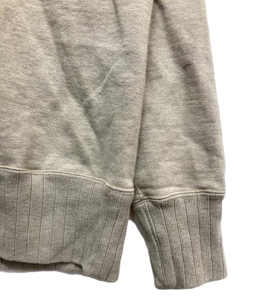 STUDIO D'ARTISAN（ステュディオダルチザン）STUDIO D'ARTISAN (ステュディオダルチザン) 前Vクルーネックスウェット グレー サイズ:Lの古着・服飾アイテム