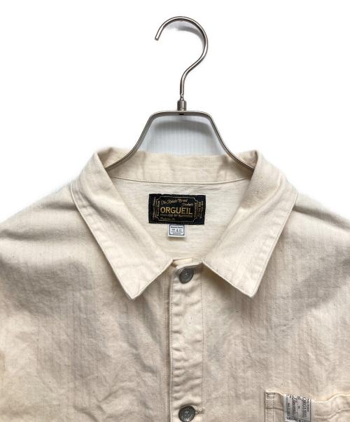 ORGUEIL（オルゲイユ）ORGUEIL (オルゲイユ) French Coveralls アイボリー サイズ:40の古着・服飾アイテム
