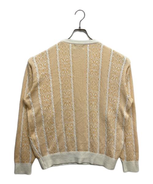 Christian Dior MONSIEUR（クリスチャンディオールムッシュ）Christian Dior MONSIEUR (クリスチャンディオールムッシュ) クルーネックスウェット イエロー サイズ:Mの古着・服飾アイテム