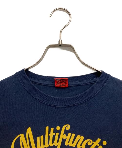 STUDIO D'ARTISAN（ステュディオダルチザン）STUDIO D'ARTISAN (ステュディオダルチザン) プリントTシャツ ネイビー サイズ:Lの古着・服飾アイテム