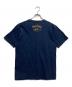 STUDIO D'ARTISAN (ステュディオダルチザン) プリントTシャツ ネイビー サイズ:L：5000円