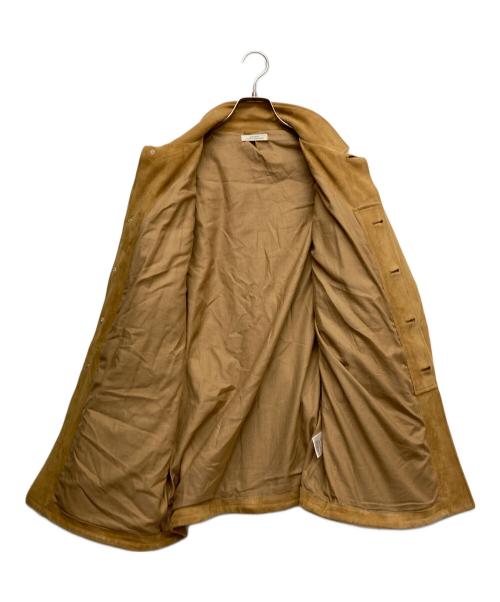 SLOW&CO（スロウアンドコー）SLOW&CO (スロウアンドコー) シープレザーファティーグジャケット ブラウン サイズ:3の古着・服飾アイテム