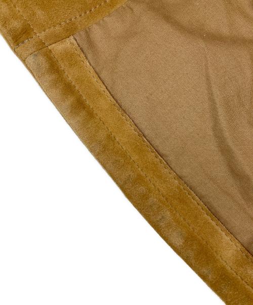 SLOW&CO（スロウアンドコー）SLOW&CO (スロウアンドコー) シープレザーファティーグジャケット ブラウン サイズ:3の古着・服飾アイテム