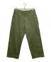 BEAMS PLUS（ビームスプラス）の古着「MIL Trousers Herringbone」｜グリーン