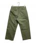 BEAMS PLUS (ビームスプラス) MIL Trousers Herringbone グリーン サイズ:S：7000円