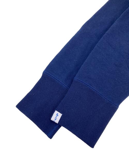 BEAMS PLUS（ビームスプラス）BEAMS PLUS (ビームスプラス) LOOPWHEELER (ループウィラー) 別注Slim Zip Sweat Hoody ブルー サイズ:Mの古着・服飾アイテム