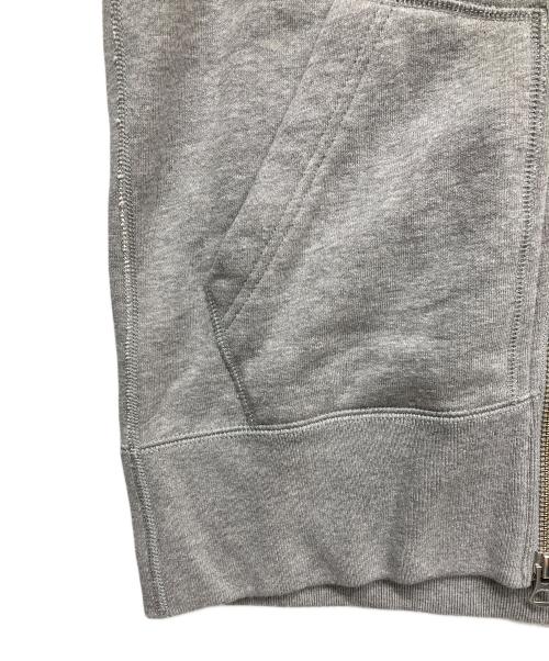 BEAMS PLUS（ビームスプラス）BEAMS PLUS (ビームスプラス) 別注Slim Zip Sweat Hoody ライトグレー サイズ:Mの古着・服飾アイテム