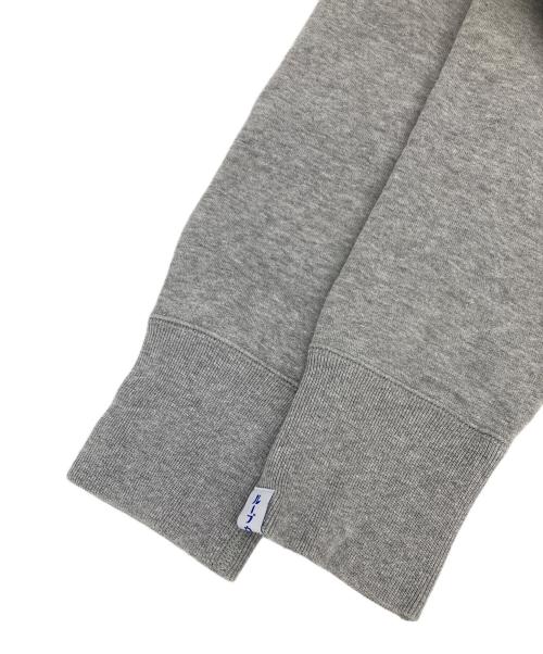 BEAMS PLUS（ビームスプラス）BEAMS PLUS (ビームスプラス) 別注Slim Zip Sweat Hoody ライトグレー サイズ:Mの古着・服飾アイテム