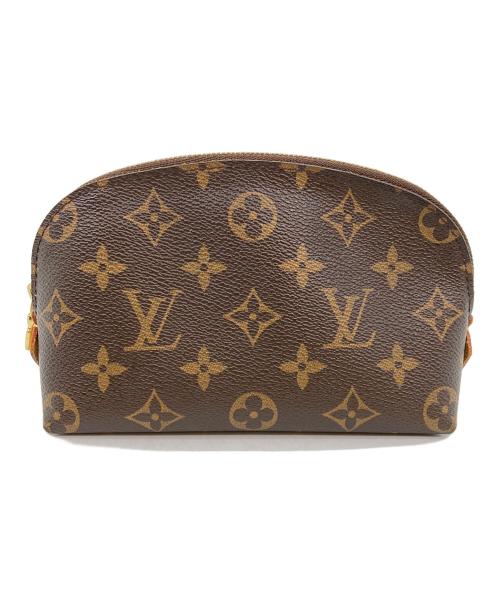 LOUIS VUITTON（ルイ ヴィトン）LOUIS VUITTON (ルイ ヴィトン) コスメポーチ ブラウンの古着・服飾アイテム